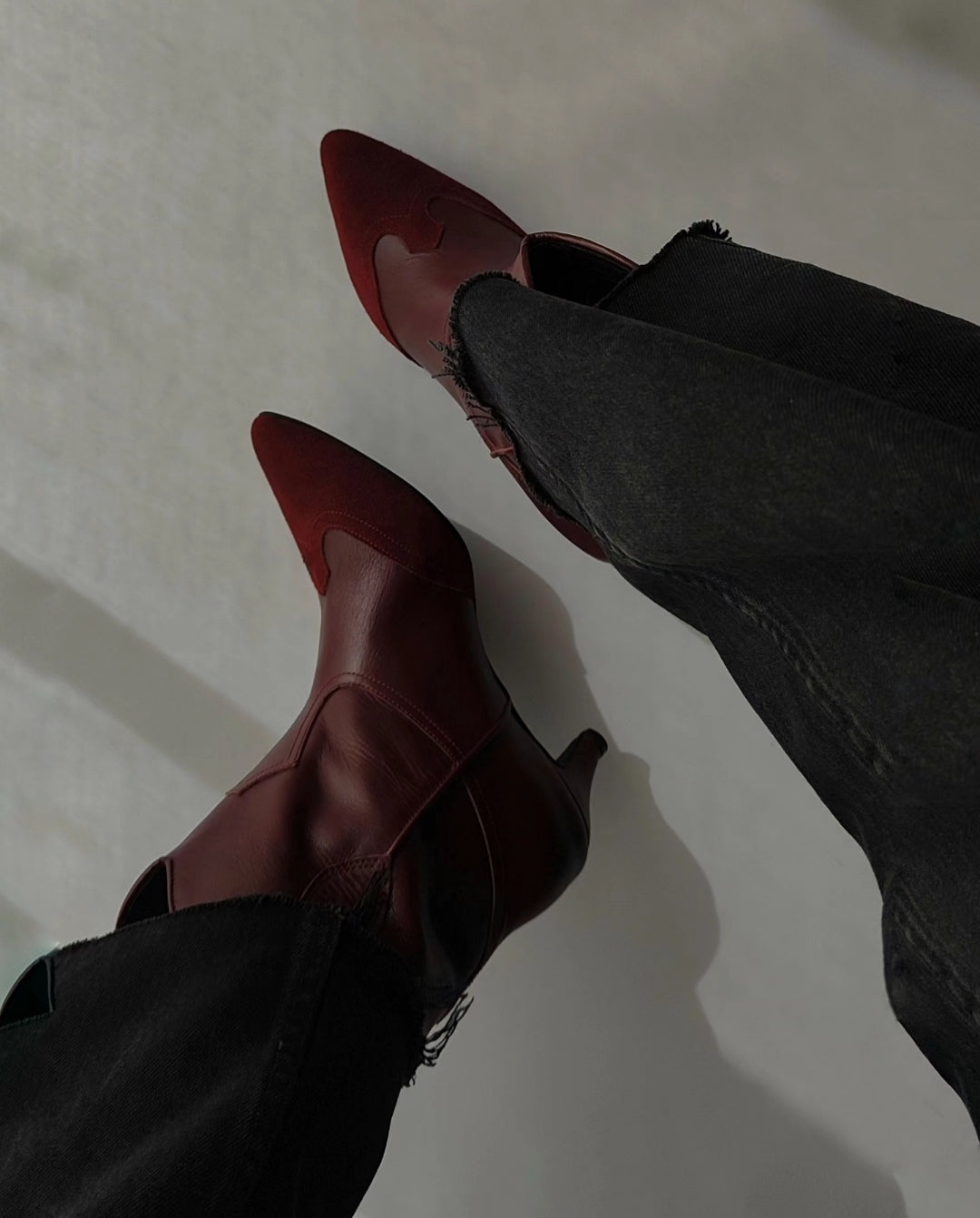 Botines GRANADA Red Velvet