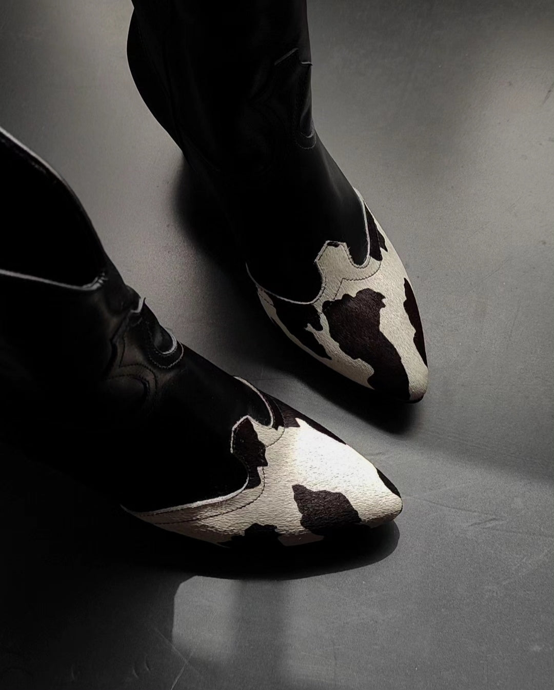 Botines GRANADA BLACK COW