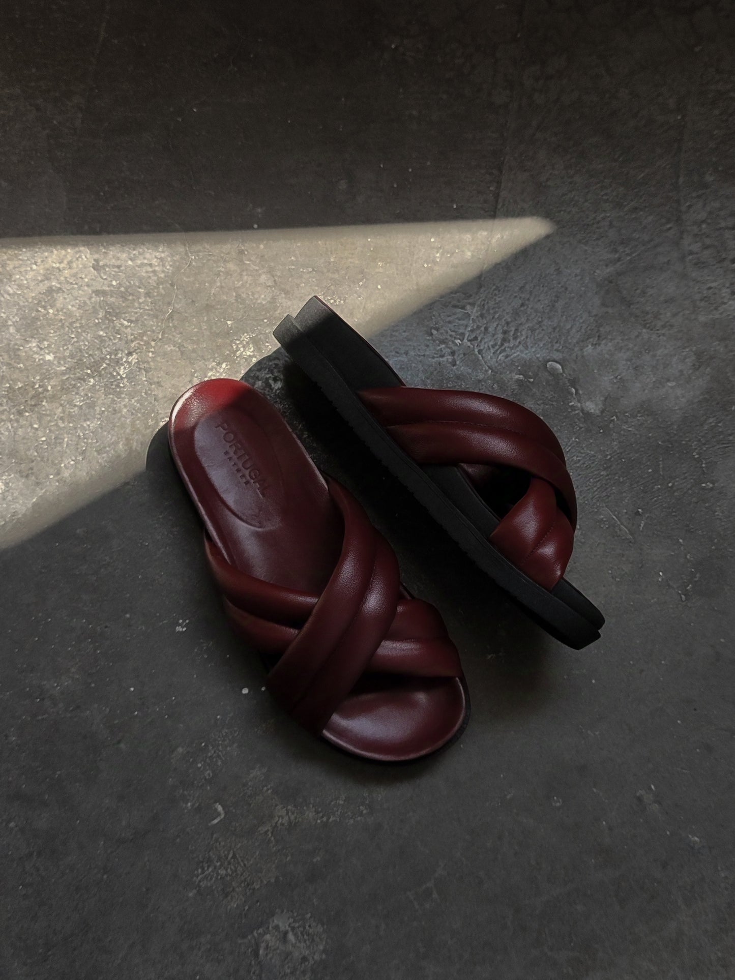 SANDALIAS Marbella Burgundy