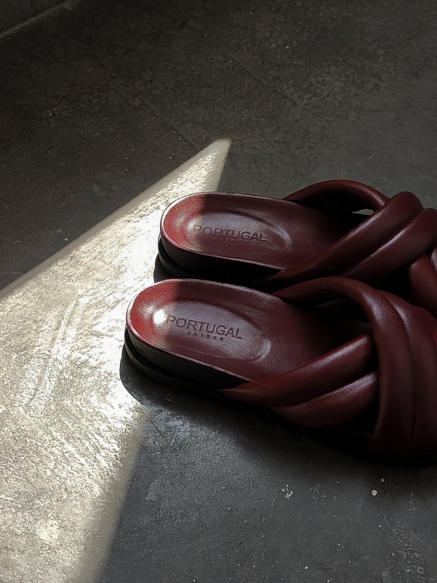 SANDALIAS Marbella Burgundy