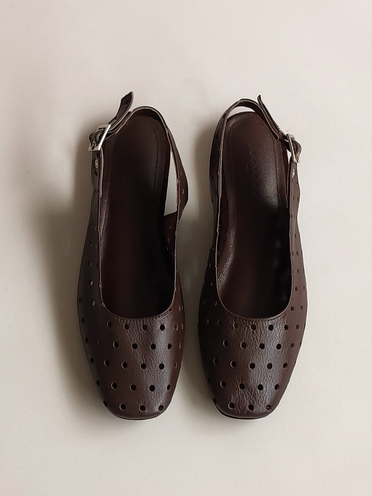Slingback CÁDIZ DOTS Chocolate