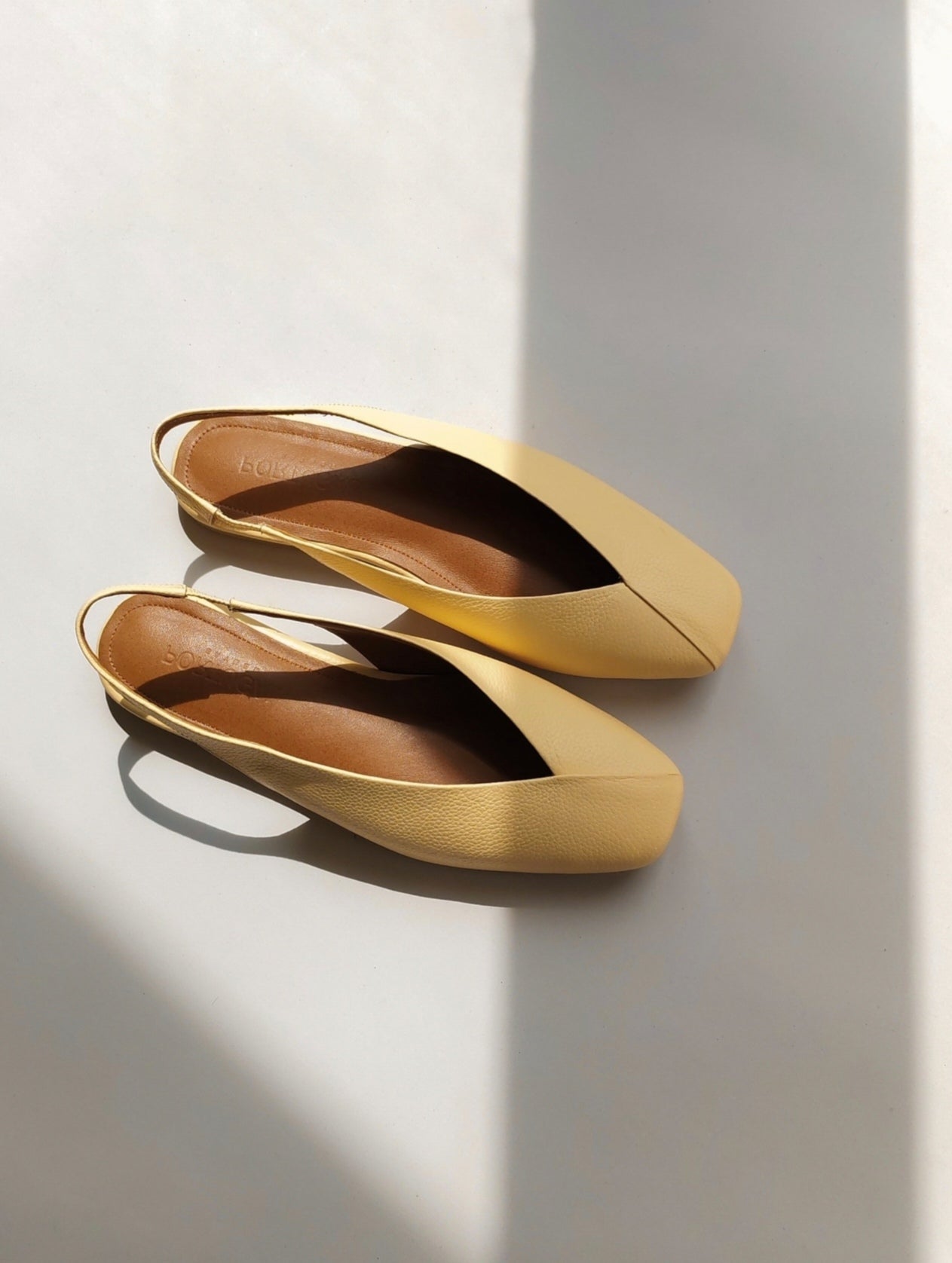 Slingback Flat MADRID BUTTERCREAM