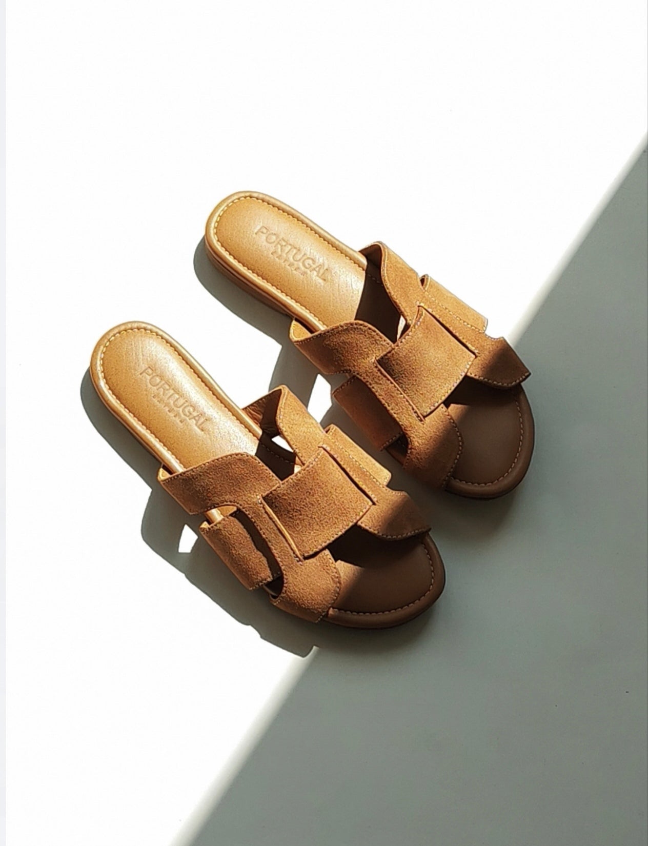 Flats DENIA Camel