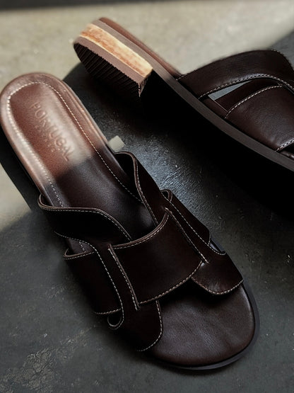 Flats DENIA CHOCOLATE