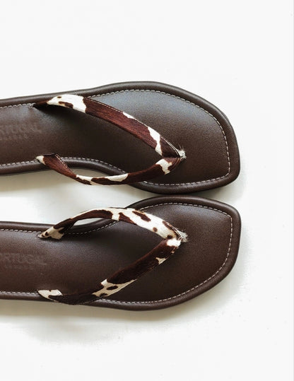 Flip Flops Valencia Cow