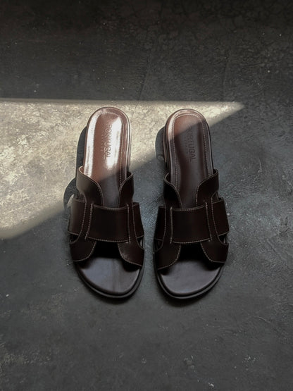 Flats DENIA CHOCOLATE