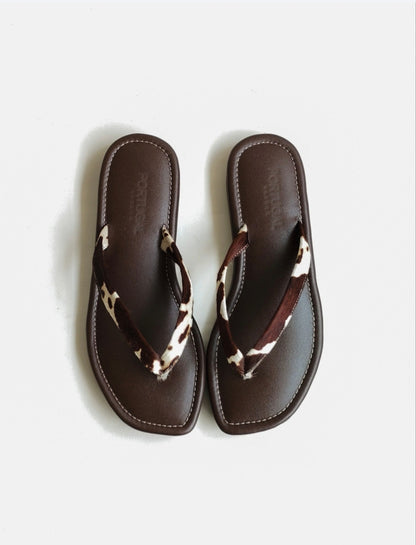 Flip Flops Valencia Cow